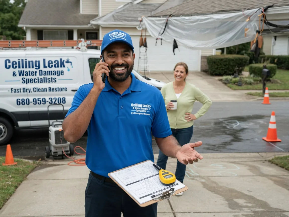 Ceiling Leak Cleanup Burnsville, WV FAQs